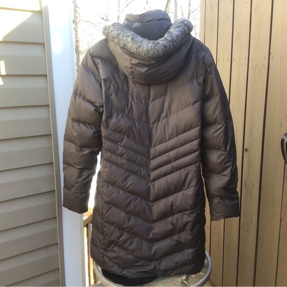 Columbia Long Puffer Coat w/ Detachable Hood, in EUC! - Picture 3 of 10